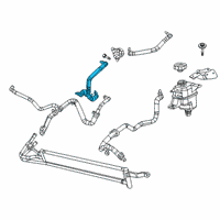 OEM 2020 Ram 1500 Hose-COOLANT Diagram - 68335578AC