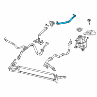 OEM Ram 1500 Hose-COOLANT Diagram - 68335577AB