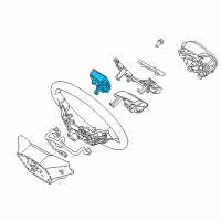 OEM 2017 Kia Sorento Switch Assembly-Steering Remote Diagram - 96700C5500