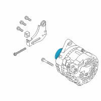 OEM Hyundai Elantra GT Oad Pulley Diagram - 37320-2B100