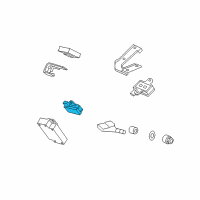 OEM 2013 Acura TSX Sensor Assembly, Initiator Diagram - 39360-TL2-A02
