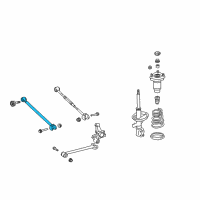 OEM 2006 Toyota Solara Front Arm Diagram - 48710-33080