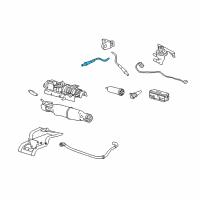OEM 2002 Lincoln Navigator Front Oxygen Sensor Diagram - XL3Z-9F472-AA