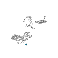 OEM 2004 Dodge Ram 2500 Screw-HEXAGON FLANGE Head Tapping Diagram - 6507342AA