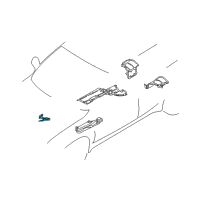 OEM 2004 BMW X5 Heat Insulation, Engine Support, Right Diagram - 51-48-8-402-424