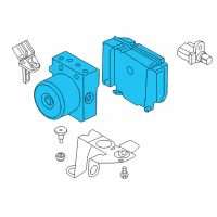 OEM 2018 Ford Transit Connect ABS Control Unit Diagram - GV6Z-2C405-F