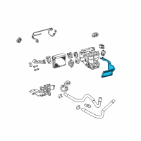 OEM Lexus Unit Sub-Assy, Heater Radiator Diagram - 87107-30560