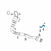 OEM Buick Envision Bracket Diagram - 23187733