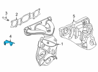 OEM 2022 Nissan Sentra Support-Manifold Diagram - 14014-6LB0A
