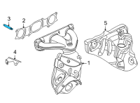 OEM 2022 Nissan Sentra Stud Exhaust Diagram - 14064-JD00B