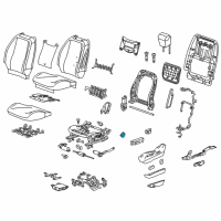 OEM 2014 Chevrolet Equinox Memory Switch Diagram - 22837621