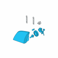 OEM Mercury Composite Assembly Diagram - 6L9Z-13008-AA