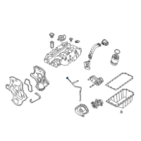 OEM Jeep Liberty Indicator-Engine Oil Level Diagram - 5142662AB