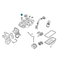 OEM 2005 Jeep Liberty Cap-Oil Filler Diagram - 4863741