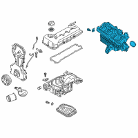 OEM Nissan Manifold-Intake Diagram - 14001-3TA1E