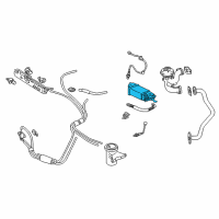 OEM 1998 Toyota Camry Vapor Canister Diagram - 77740-06093