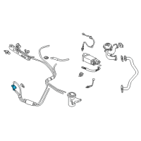 OEM 2001 Lexus ES300 Valve, Duty Vacuum Switching Diagram - 90910-12193