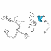 OEM 1999 Lexus ES300 Valve Assembly, E.G.R Diagram - 25620-20030