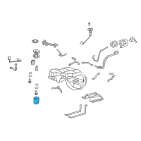 OEM 2009 Lexus LS600h Fuel Sub Tank No1 Diagram - 77131-50040