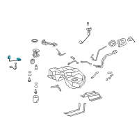 OEM 2015 Lexus LS600h Gage Assy, Fuel Sender Diagram - 83320-50120