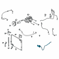 OEM 2014 Lexus LX570 Tube & Accessory Assembly Diagram - 88710-6B580