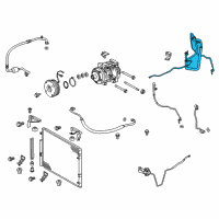 OEM 2009 Lexus LX570 Tube & Accessory Assembly Diagram - 88710-60C00