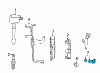 OEM 2021 Acura TLX SENSOR ASSY., CRANK Diagram - 37500-6S9-A01