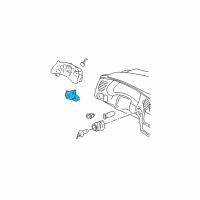 OEM 2004 Chevrolet Impala Switch Asm-Headlamp Diagram - 10406799