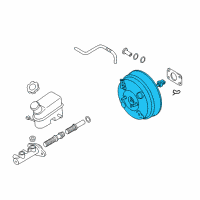 OEM 2015 Kia Sportage Booster Assembly-Brake Diagram - 591102S000