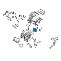 OEM 2008 Hyundai Veracruz Core & Seal Assembly-Evaporator Diagram - 97140-3J000