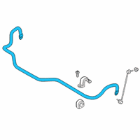 OEM 2018 BMW X3 Anti-Roll Bar, Front Axle Diagram - 31-35-6-885-926
