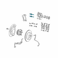 OEM Jeep Wrangler Pin-Disc Brake Diagram - 68317915AA