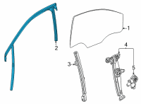 OEM Buick Run Channel Diagram - 42758037