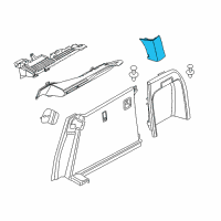 OEM 2017 BMW X6 Cover, Column D, Right Diagram - 51-47-7-326-456