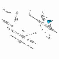 OEM Toyota Insulator Diagram - 44243-52010