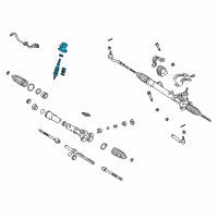 OEM Toyota Pinion Shaft Kit Diagram - 44210-52070