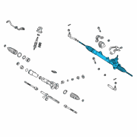 OEM Toyota Echo Gear Assembly Diagram - 44250-52110