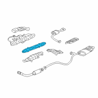 OEM 1995 Pontiac Sunfire Gasket-Exhaust Manifold Diagram - 24574159