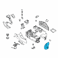 OEM 2014 Ford Focus Rear Panel Diagram - CV6Z-58045E24-AB