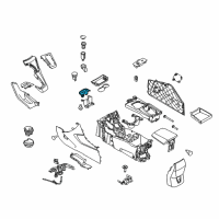 OEM 2013 Ford Focus Seat Heat Switch Diagram - CM5Z-14D694-A