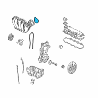 OEM 2022 Honda CR-V Gasket, Throttle Body Diagram - 17107-RNA-A01