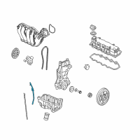 OEM 2007 Honda Civic Pipe, Oil Level Diagram - 11110-RMX-000