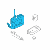 OEM 2019 Kia K900 Body Control Module Diagram - 95400J6600