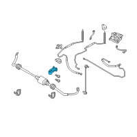 OEM 2011 BMW 528i Holder, Stabiliser, Lower Section Diagram - 37-10-6-869-956