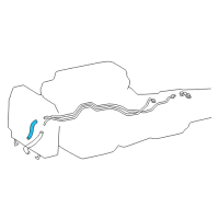 OEM 1997 Lexus LS400 Hose Diagram - 90445-17095