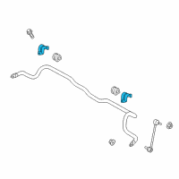 OEM 2018 Kia Forte Bracket-STABILIZER Diagram - 548143R000