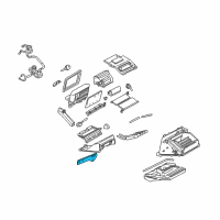 OEM Oldsmobile Alero Seal, Heater & A/C Evaporator Tube Diagram - 52478897