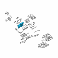 OEM Chevrolet Classic Evaporator, A/C Diagram - 52474457