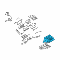 OEM 2005 Chevrolet Classic Case, A/C Evaporator Diagram - 52495743