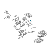 OEM 2004 Oldsmobile Alero Actuator Asm, Defroster Valve Diagram - 52487754